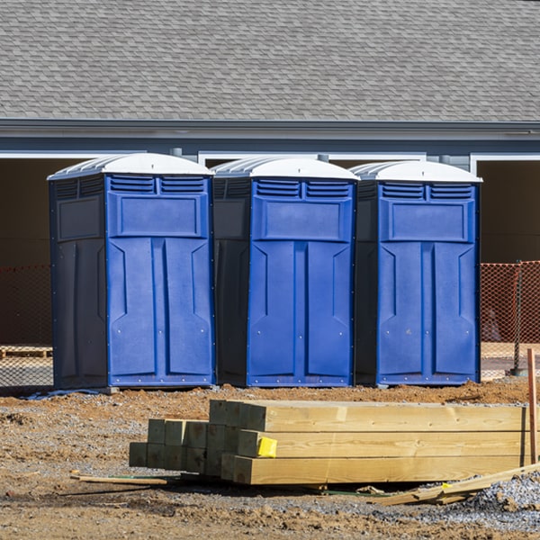 how do you dispose of waste after the porta potties have been emptied in Atlas Michigan